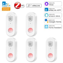 EWeLink Zigbee PIR Human Motion Sensor Smart Home Security Anti-theft Infrared Detector Works With Zigbee Gateway EWeLink APP