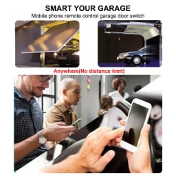 EWelink Smart WiFi Garage Door Opener Relay Switch DC12V 24V AC220V WirelessRemote Control 1CH Alexa Googole Home Voice Control