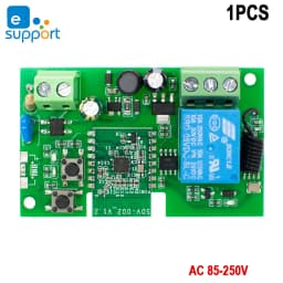 EWelink Smart WiFi Garage Door Opener Relay Switch DC12V 24V AC220V WirelessRemote Control 1CH Alexa Googole Home Voice Control