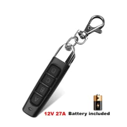 433mhz Remote Control 433.92Mhz Wireless Receiver Module RF Transmitter Electric Cloning Gate Garage Door with Keychain for Home