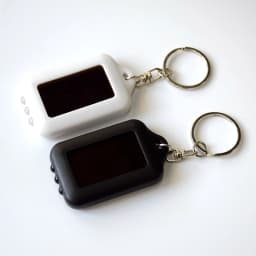 ReadStar 1/2/4PCS Mini Real Solar Power Flashlight 3 LED Keyring Torch Portable Light Outdoor Emergency Light