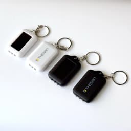 ReadStar 1/2/4PCS Mini Real Solar Power Flashlight 3 LED Keyring Torch Portable Light Outdoor Emergency Light