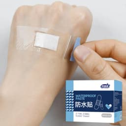 50/120Pcs Transparent Invisible Adhesive Wound Plaster Waterproof Medical Anti-Bacteria Band Aid Bandages Home Travel First Kit