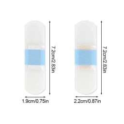50/120Pcs Transparent Invisible Adhesive Wound Plaster Waterproof Medical Anti-Bacteria Band Aid Bandages Home Travel First Kit