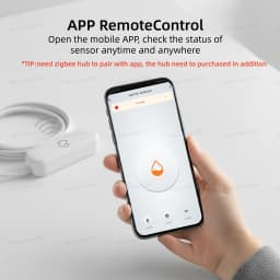 ZigBee Water Sensor Leakage Alarm Flood Leak Detector Smart Home Automation Security Protection Monitor For Tuya Smart Life Z2M