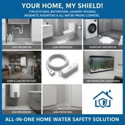 ZigBee Water Sensor Leakage Alarm Flood Leak Detector Smart Home Automation Security Protection Monitor For Tuya Smart Life Z2M