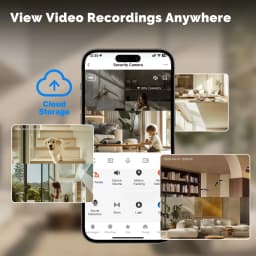 4K 8MP WiFi Surveillance Camera Dual Lens with Adjustable Bracket Two-Way Audio Onvif 10X Zoom Security Wireless Surveillance
