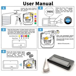 For Chamberlain Liftmaster Craftsman Garage Door Opener Remote 891Lm 971Lm
