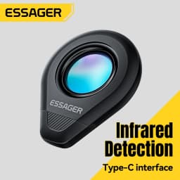 Essager Infrared Camera Detector Anti Peeping Lens Finder Spy Gear For Travel Hotel Security Protection Hidden Camera Detection
