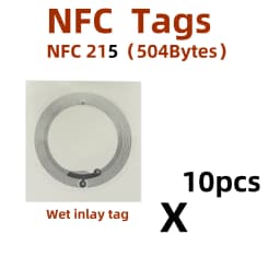 nfc Anti metal Tag NFC Tags Rotundity 45mm 13.56MHz nfc215 Stickers Universal Lable Ntag215 Chip RFID for all NFC enabled phones