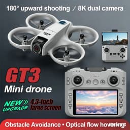 Mini Drone 2026 GT3/GT3 MAX Drone 8K HD Remote Control Headless Mode Helicopter 360° Flip Quadcopter Toys Fors Kid Toy Gifts