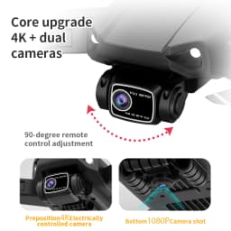 New L900 PLUS 4K Professional Drone With HD Camera Photography GPS Dron Brushless 5G WIFI Screen Remote Control Quadcopter Toys