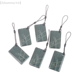 【SSummer10】10/20Pcs 13.56MHz Rewritable S50 1K NFC RFID Card-UID Writable Tags Badge Keyfobs Keychain Token for Cloner【SS】