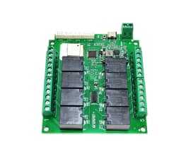 Works with Tuya WiFi or Zigbee 8 Channels (4 Temp Inputs 4 Water Level Input) Relay Switch Smart Home Remote Control Board