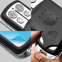 For 318 MHz MegaCode Garage Gate Remote Control ACP00877 MDT-1A MDT-1B Command Handheld Transmitter With Protective Cover