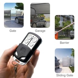 For 318 MHz MegaCode Garage Gate Remote Control ACP00877 MDT-1A MDT-1B Command Handheld Transmitter With Protective Cover