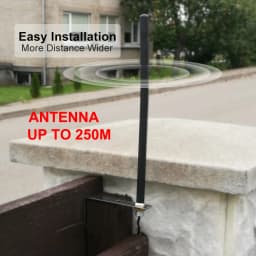Universal 433MHz 2M Cable Antenna for Gate Garage Radio Signal Booster Repeater Outdoor Waterproof 433.92MHz Gate Control Antenn