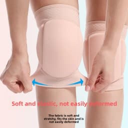 Anti-Collision Knee Pads Thick Sponge for Women Pole Dancing Yoga Kneeling Professional Sports Protection for Yoga Kneeling Anti