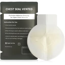 Emergencies Trauma Sticker Chest Seal Vented Medically Outdoor Tool Medically Chest Seal Vented Dressing Bandage