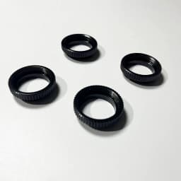 10pcs 5mm Camera C-Mount Lens Adapter Ring C to CS Extension Tube for CCTV Security Cameras