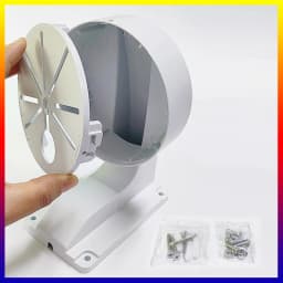 L-shaped home office dome camera mount CCTV accessories Plastic durable security wall-mounted indoor/outdoor dual-purpose