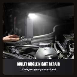 Magnetic Work Light Rechargeable COB Flashlight Suitable for Night Work Emergency Lamp Night Light Small Car Lamp