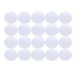 NFC Ntag215 13.56MHz NFC Coin Bonding Card Badge ISO/EC14443A 25mm Waterproof PVC 215 Electronic Tags Round card
