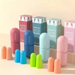 1/2/3/4Pcs Capsule Earplugs For Sound Insulation, Sleep, Dormitory Noise Reduction, Lipstick Earplugs, Anti Snoring Device