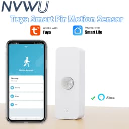 Tuya WiFi PIR Motion Sensor Smart Home Human Body Infrared Detector for Home Safety SmartLife Real-time Monitoring Support Alexa