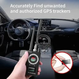 K18 Multi-function Anti-spy Camera Detector Device Finder 1MHz-6.5GHz GSM Audio Bug Finder GPS Signal RF Tracker Detect