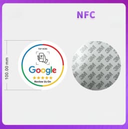 1Pc/10Pc Reusable Google Review Tap NFC Card Review Us On Google Programmable NFC Tap Card User-Friendly TimeSaving Factory Spot