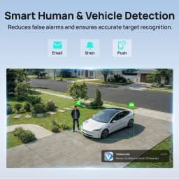 VIKYLIN 5/8MP HD IP Security Camera Poe 4K IR Light Audio Fixed Camera Human Vehicle Detection Support SD Storage ONVIF IP67