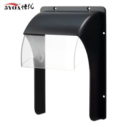 5YOA Slide Waterproof Plastic Rain Cover for RFID Access Control Keypad Fingerprint Controller Wifi Door Bell Rainproof Shell