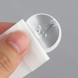 200/500pcs Adhesive NFC 215 Programmable NFC Tags Compatible With Android & IPhone 504 Bytes Memory 13.56 Mhz Smart IC Sticker