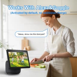 Tuya 4K WiFi Surveillance Camera 5G Wifi Outdoor 5K Dual Lens PTZ IP Cameras Auto Tracking ONVIF Security CCTV Camera with Alexa