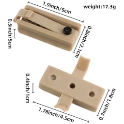 BOOIU Tactical Helmet Rail Slider Multifunctional Helmet Adapter Airsoft Helmet Rail Slider Flashlight Clip Mount Accessories