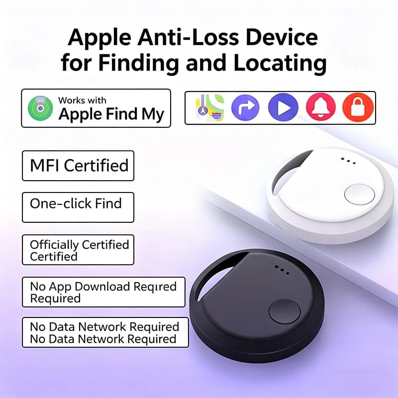 Air Tags GPS Tag Child Anti-Loss Tracker Pet tracker key GPS Small Transmitter Ultra-Light and Ultra-Mini Compati iOS Waterproof