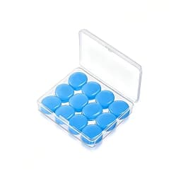 12Pcs Silicone Sleep Earplugs for Noise Reduction and Ear Protection Reusable Earplugs That Can Be Molded Suitable for Swimming