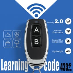 1/2/3/5/10PCS Universal 433.92 MHZ Wireless Switch Learning Code EV1527 Gate Garage Door Control Remote Control Key
