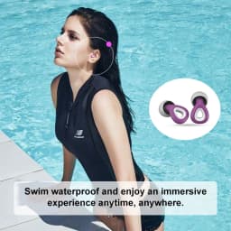 HUAK Silicone Earplugs for Swimming Sleep Noise Cancel Noise Reduction-Soundproof Reduce Disturbances -Quality Earplugs
