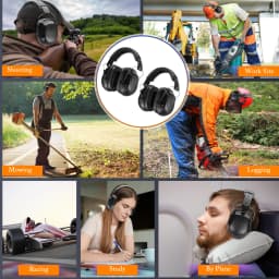 New Anti-Noise Adjustable Head Earmuffs SNR-34dB Ear Protector Ear Muff For Work Study Shooting Woodwork Hearing Protection