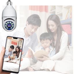 1080P Bulb Surveillance Camera 360° WiFi Anti-theft Outdoor Indoor Security Monitor Night Vision Audio Security IP Cam