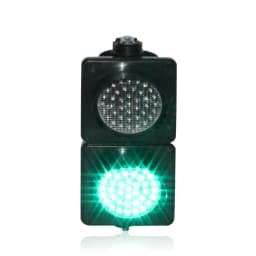 Plastic Lens 100mm DC 12V 24V AC 110V 220V 230V Red Green Traffic Signal Light