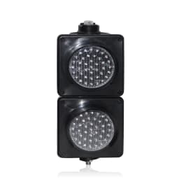 Plastic Lens 100mm DC 12V 24V AC 110V 220V 230V Red Green Traffic Signal Light