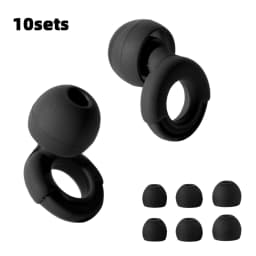 High Fidelity Reusable Silicone Ear Plugs for Noise Cancelling Suitable for Concerts Musicians Motorcycles Sleeping Work Study S