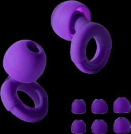 High Fidelity Reusable Silicone Ear Plugs for Noise Cancelling Suitable for Concerts Musicians Motorcycles Sleeping Work Study S