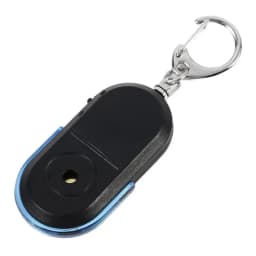 1pcs Anti-Lost Key Finder Smart Find Locator Keychain Whistle Beep Sound Control LED Torch Portable Car Key Finder