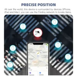 Smart GPS Tracker Mini Tracking Device For Apple Find My APP Smart Tag Kid Pet Car GPS Tracker Anti-lost Reminder Device