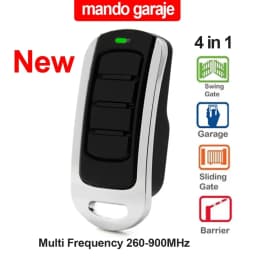 Compatible with 300MHz 303MHz 315MHz 330MHz 433MHz 868MHz with 8 / 10 dip switches Multi-frequency 280-868MHz Remote Controller