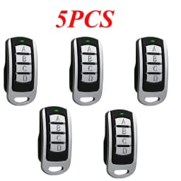Compatible with 300MHz 303MHz 315MHz 330MHz 433MHz 868MHz with 8 / 10 dip switches Multi-frequency 280-868MHz Remote Controller